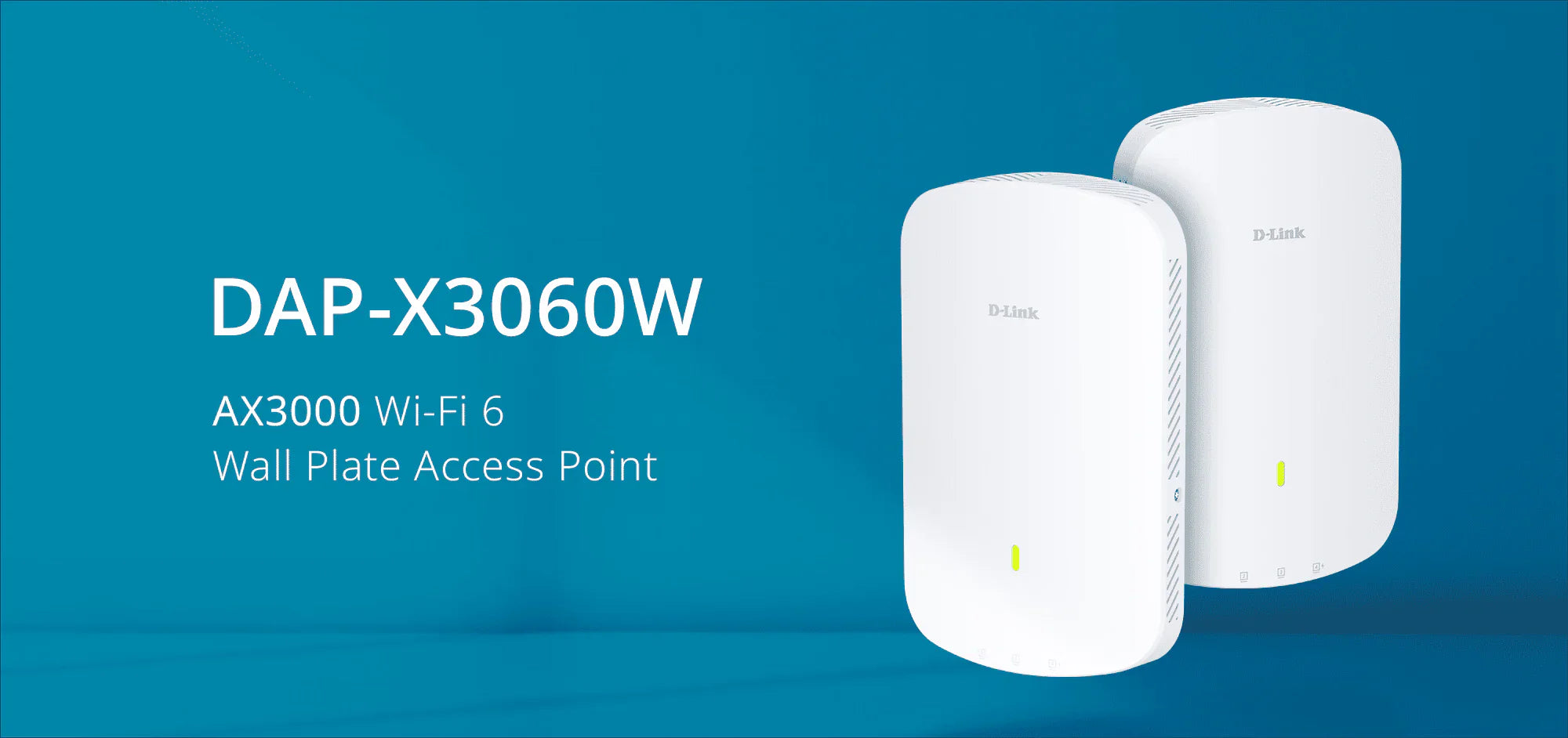 D-Link Launches DAP-X3060W AX3000 Wi-Fi 6 Wall-Plate Access Point High-Speed, Space-Saving In-Room Wireless for Business and Hospitality