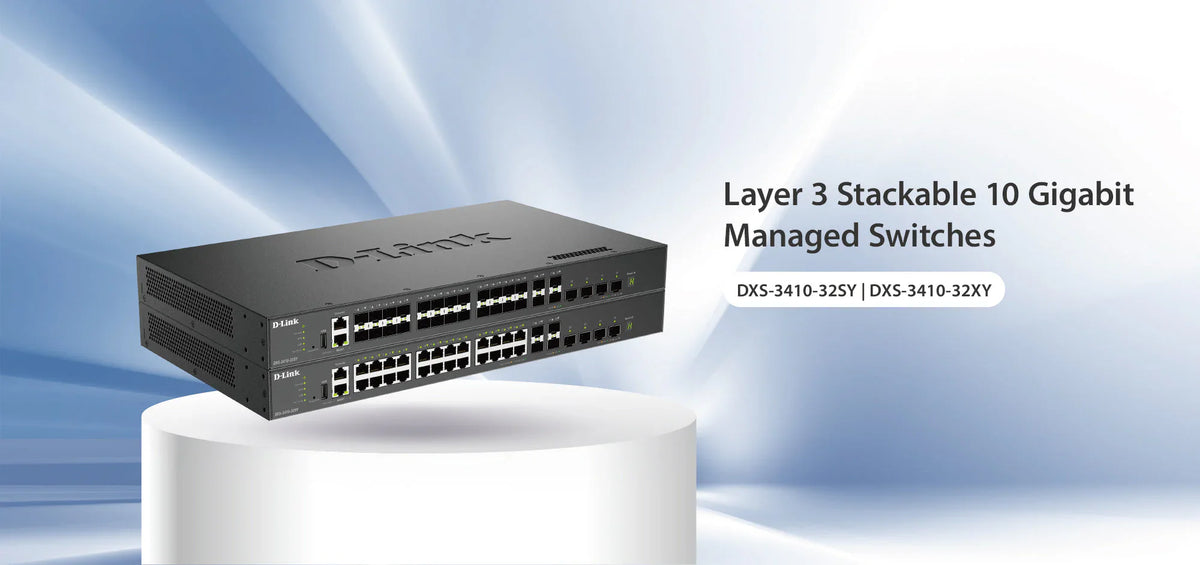 D-Link’s New DXS-3410 Series L3 Stackable Switches Deliver Unmatched Performance and Flexibility