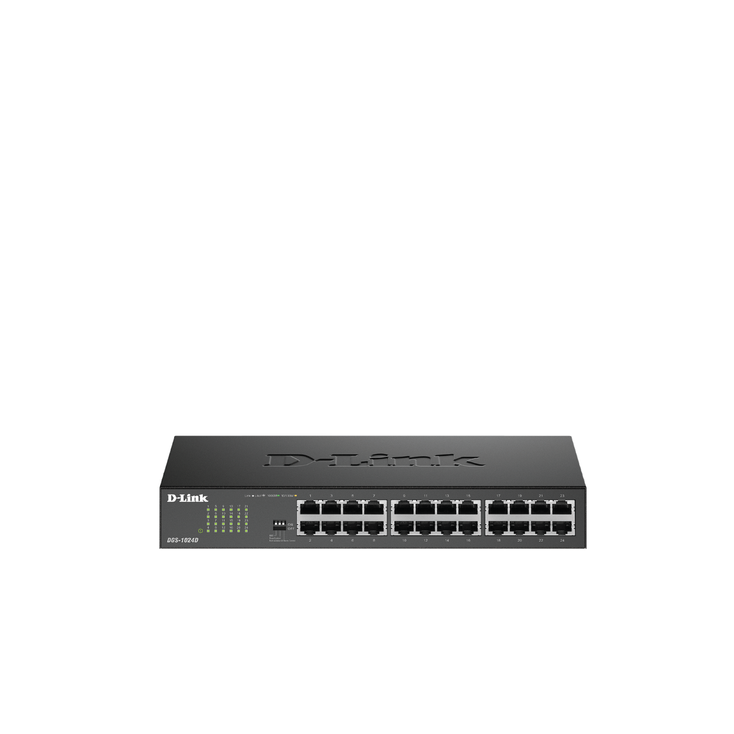 24-Port Gigabit Desktop/Rackmount Switch In Metal Casing