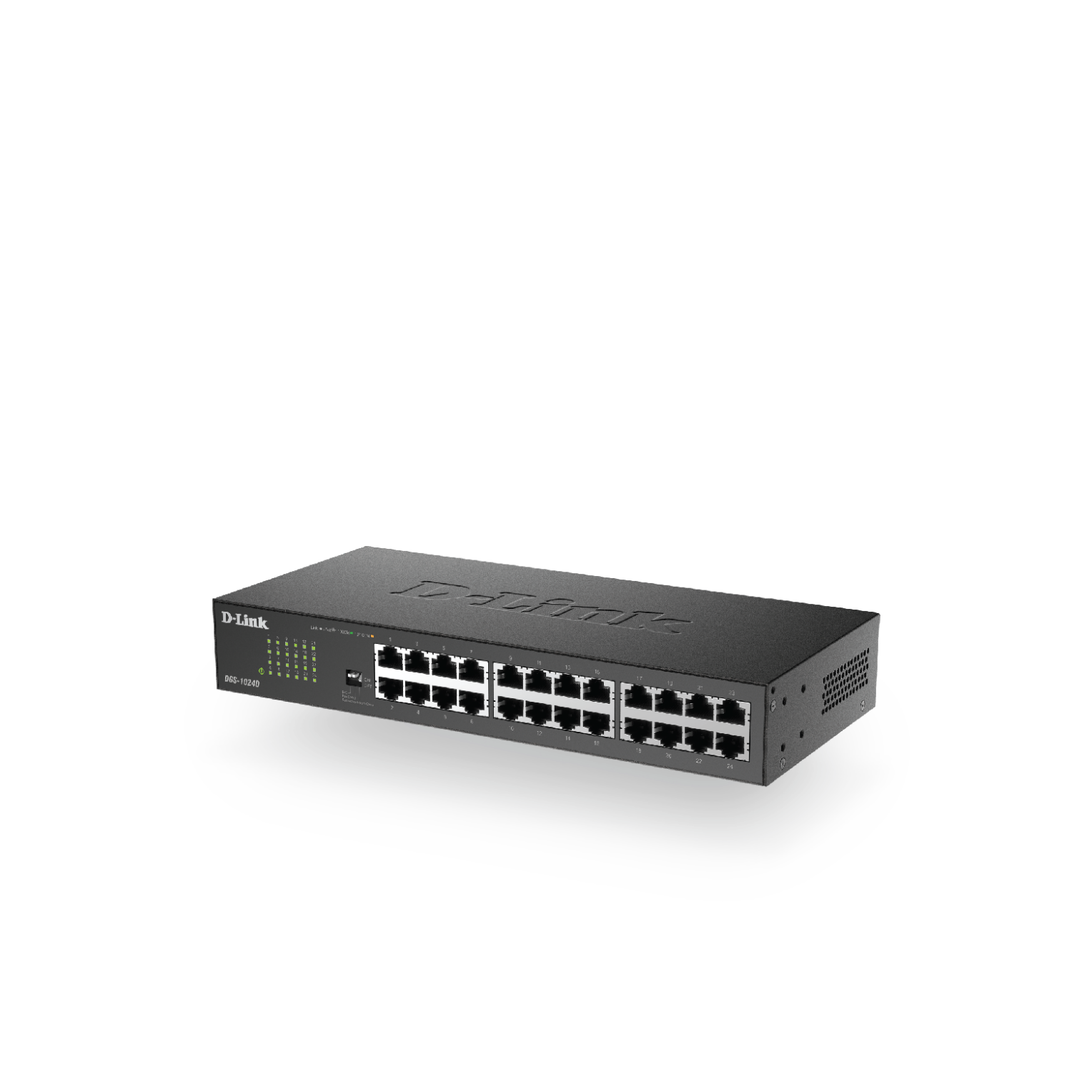 24-Port Gigabit Desktop/Rackmount Switch In Metal Casing
