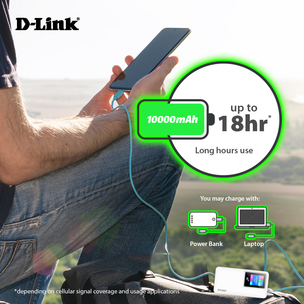 5G Wi-Fi 6 AX1800 Mobile Wi-Fi Hotspot