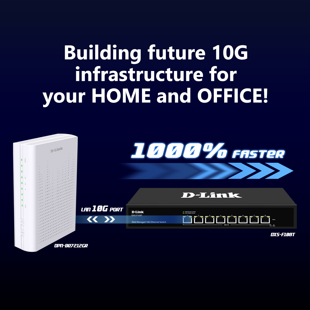 8-port 10G Web Management Switch