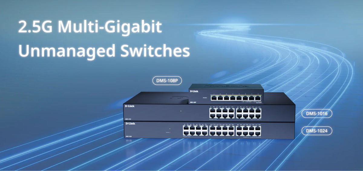 D-Link Unveils 2.5G Multi-Gigabit Network Solutions for Unrestricted Edge Connectivity