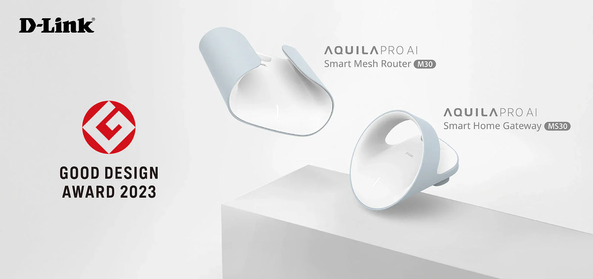 D-Link Attains Two Good Design Awards for AQUILA PRO AI Series