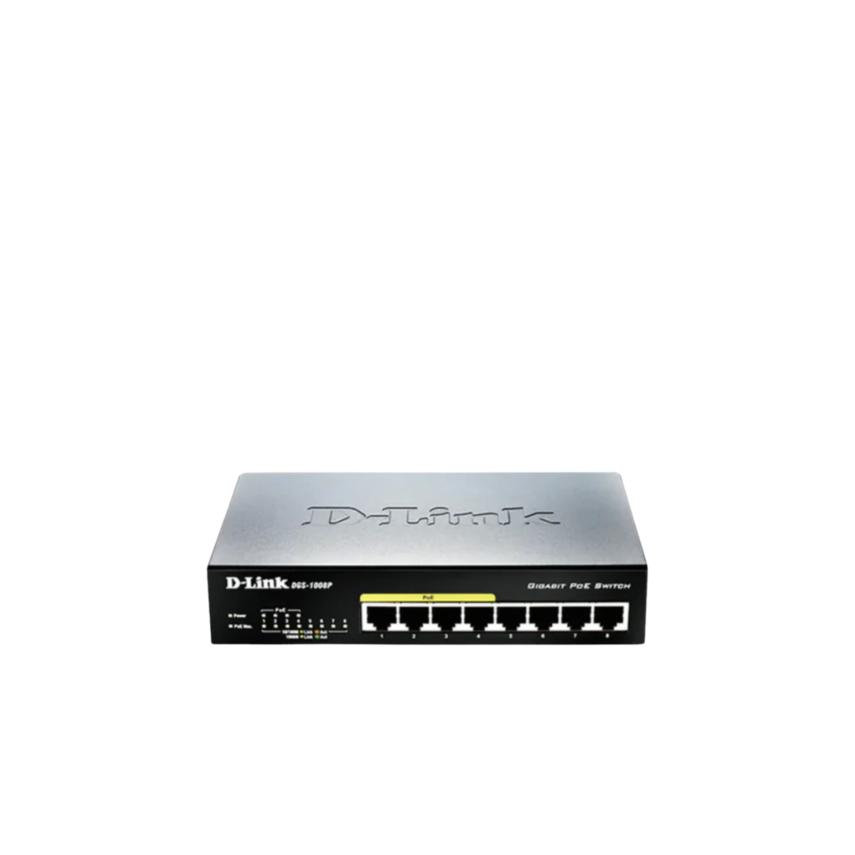 8-Port Desktop Switch with 4 PoE Ports