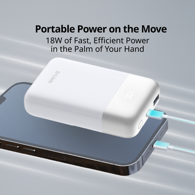 10000mAh PowerBank with USB-C & USB-A Ports