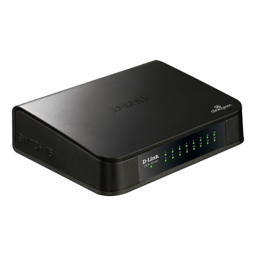 16-Port Fast Ethernet Unmanaged Switch