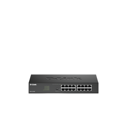 16-Port Gigabit Desktop/Rackmount Switch In Metal Casing
