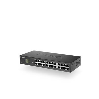 24-Port Gigabit Desktop/Rackmount Switch In Metal Casing
