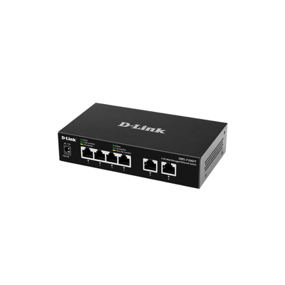 6-Port - 2x10G, 4x2.5G Web Managed Ethernet Switch