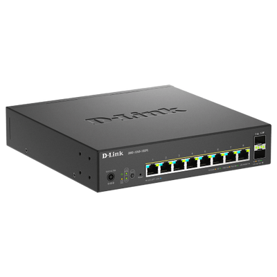 10-Port 2.5GB Multi-Gigabit Smart Managed PoE++ Switch with 2 10G SFP+ Ports