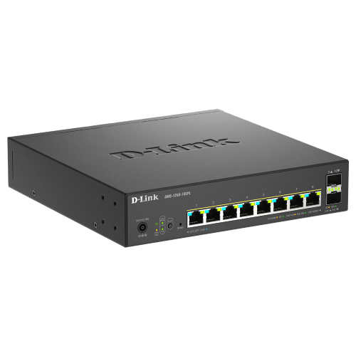 10-Port 2.5GB Multi-Gigabit Smart Managed PoE++ Switch with 2 10G SFP+ Ports