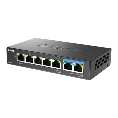 7-Port 1G/2.5G Multi-Gigabit Unmanaged Switch