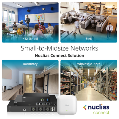 Nuclias Network Controller up to 1500 devices