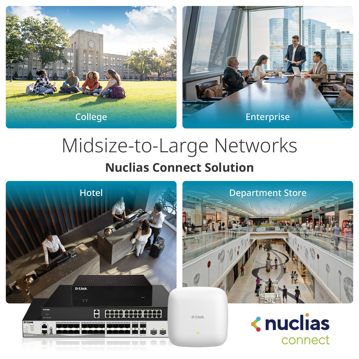 Nuclias Network Controller up to 1500 devices