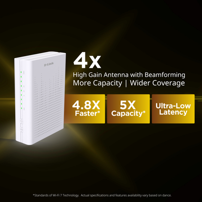 BE7200 Wi-Fi 7 4x4, 10Gx2 Gigabit Mesh Router