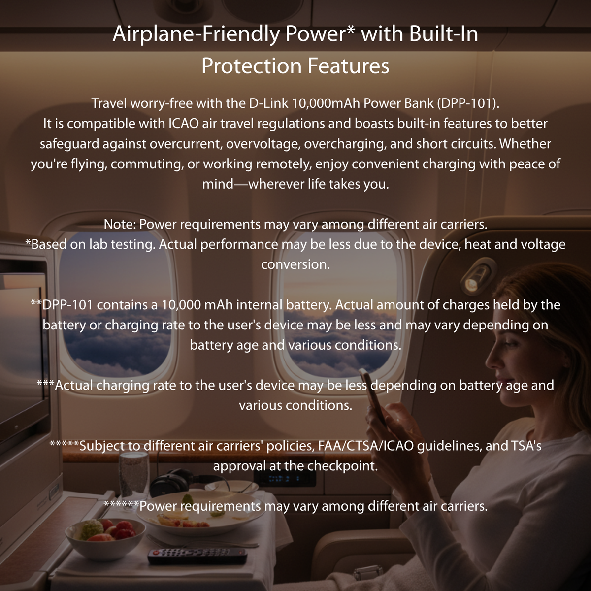 10000mAh PowerBank with USB-C & USB-A Ports