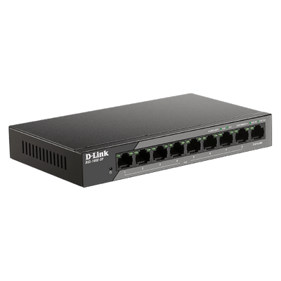 9-Port 10/100 PoE Unmanaged Surveillance Switch