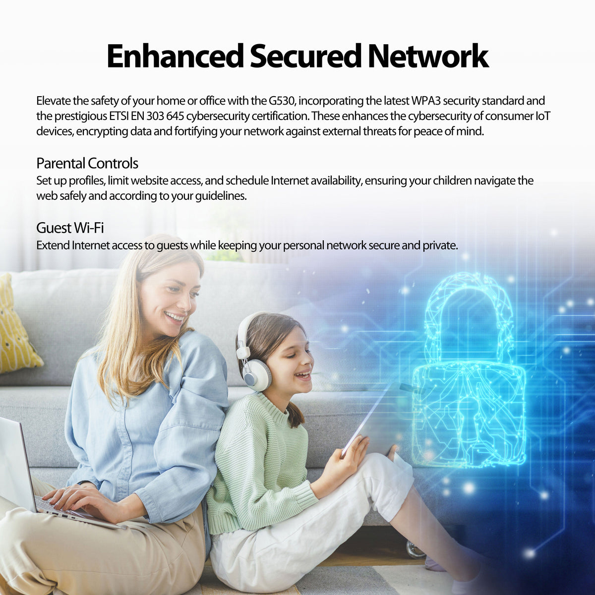5G NR AX3000 Wi-Fi 6 Router | G530