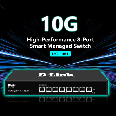 8-port 10G Web Management Switch