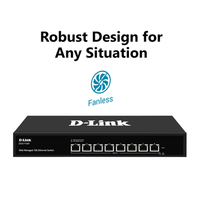 8-port 10G Web Management Switch
