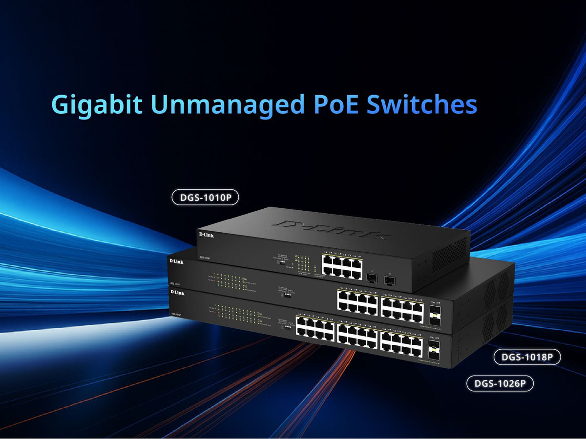 26-Port Gigabit Unmanaged PoE Switch