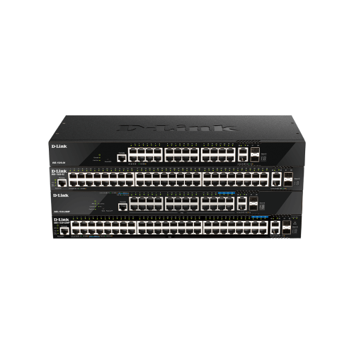 52-port Gigabit Layer 3 Stackable Smart Managed PoE (370W) Swith with 4-port 2.5G & 4-port 10G Uplinks