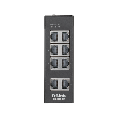 8-Port Gigabit Unmanaged Industrial Switch