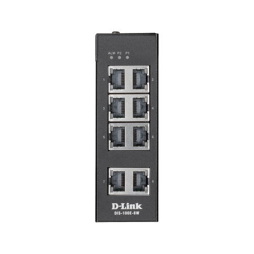 8-Port Gigabit Unmanaged Industrial Switch