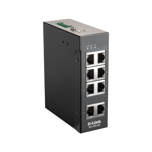 8-Port Gigabit Unmanaged Industrial Switch