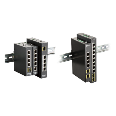 Industrial Gigabit Unmanaged Switch with 2 SFP slots