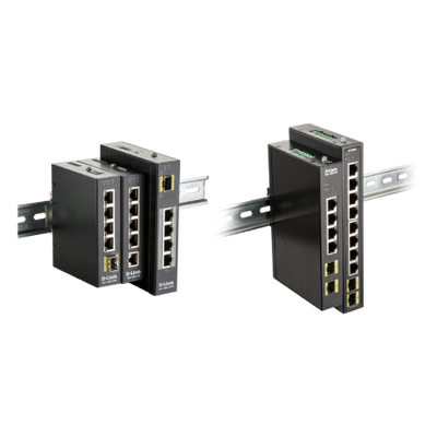 Industrial Gigabit Unmanaged Switch with 2 SFP slots